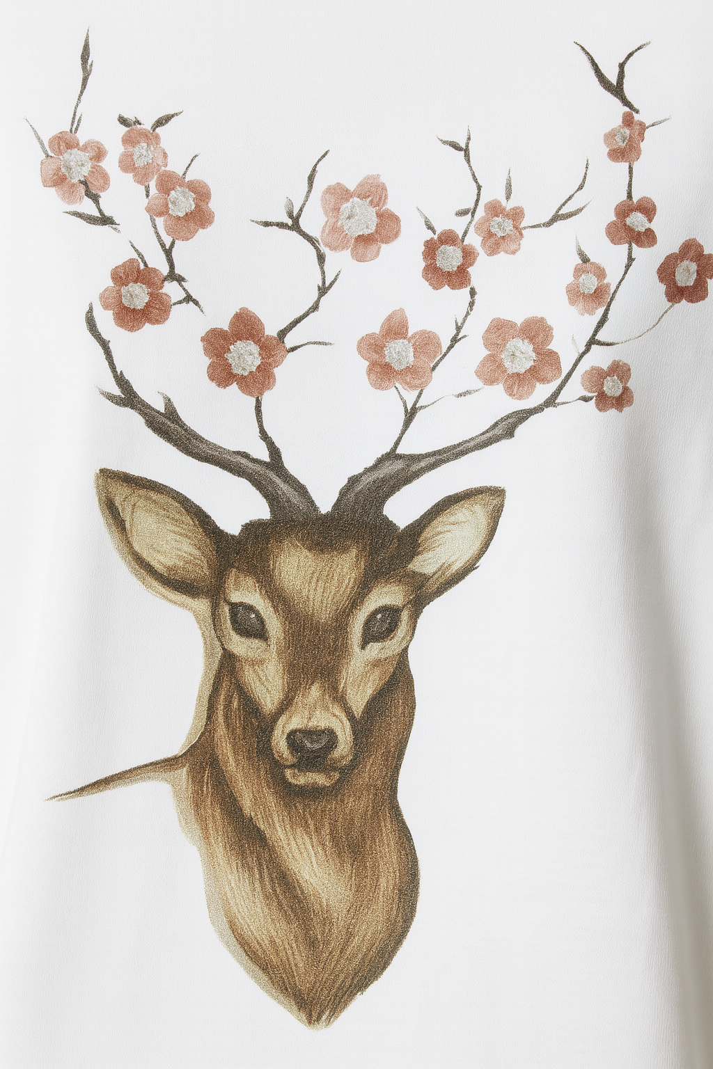 Deer Cheery Tree